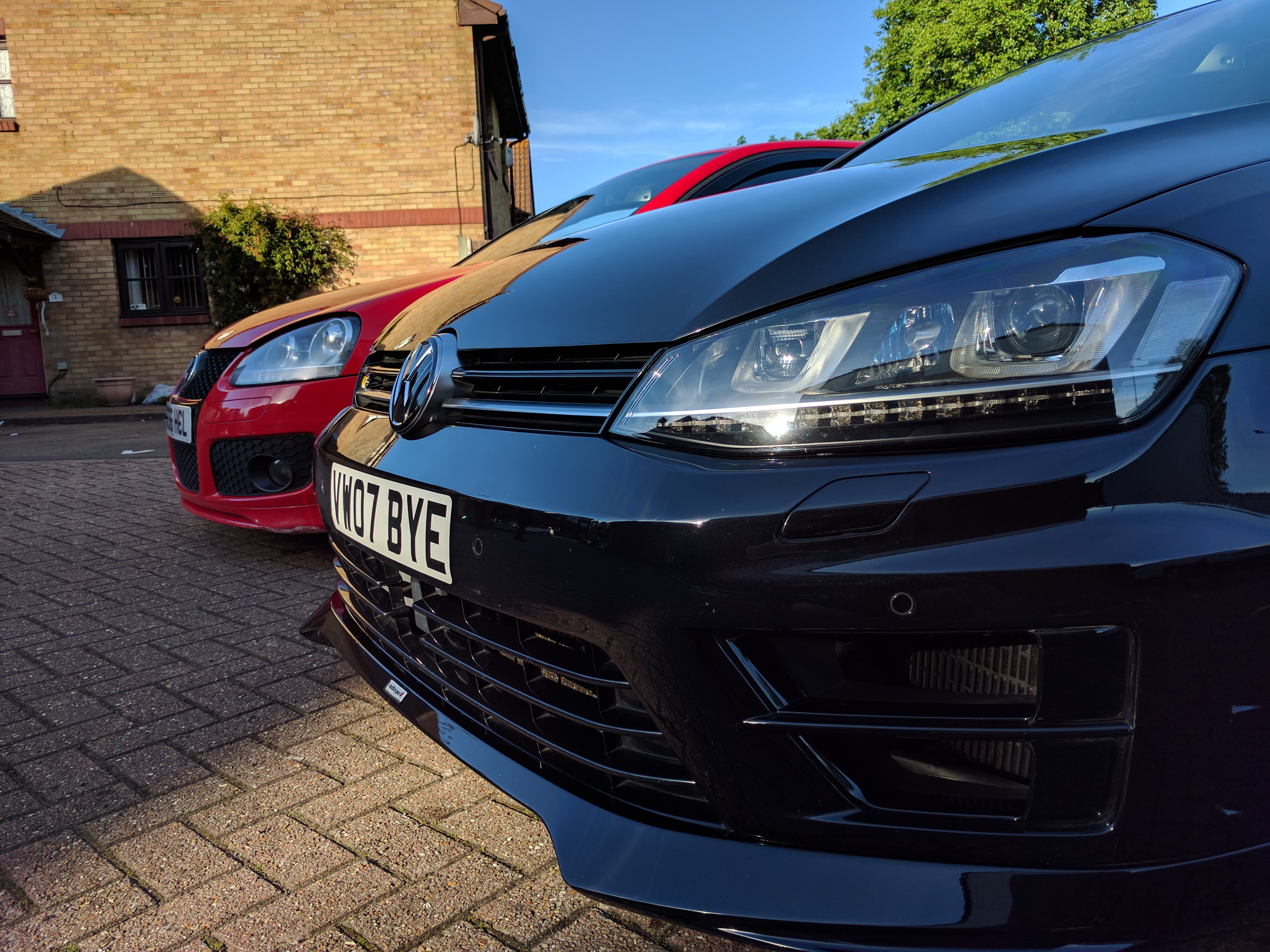 Just installed Philips H7 LED cornering lights in my MK7. Very