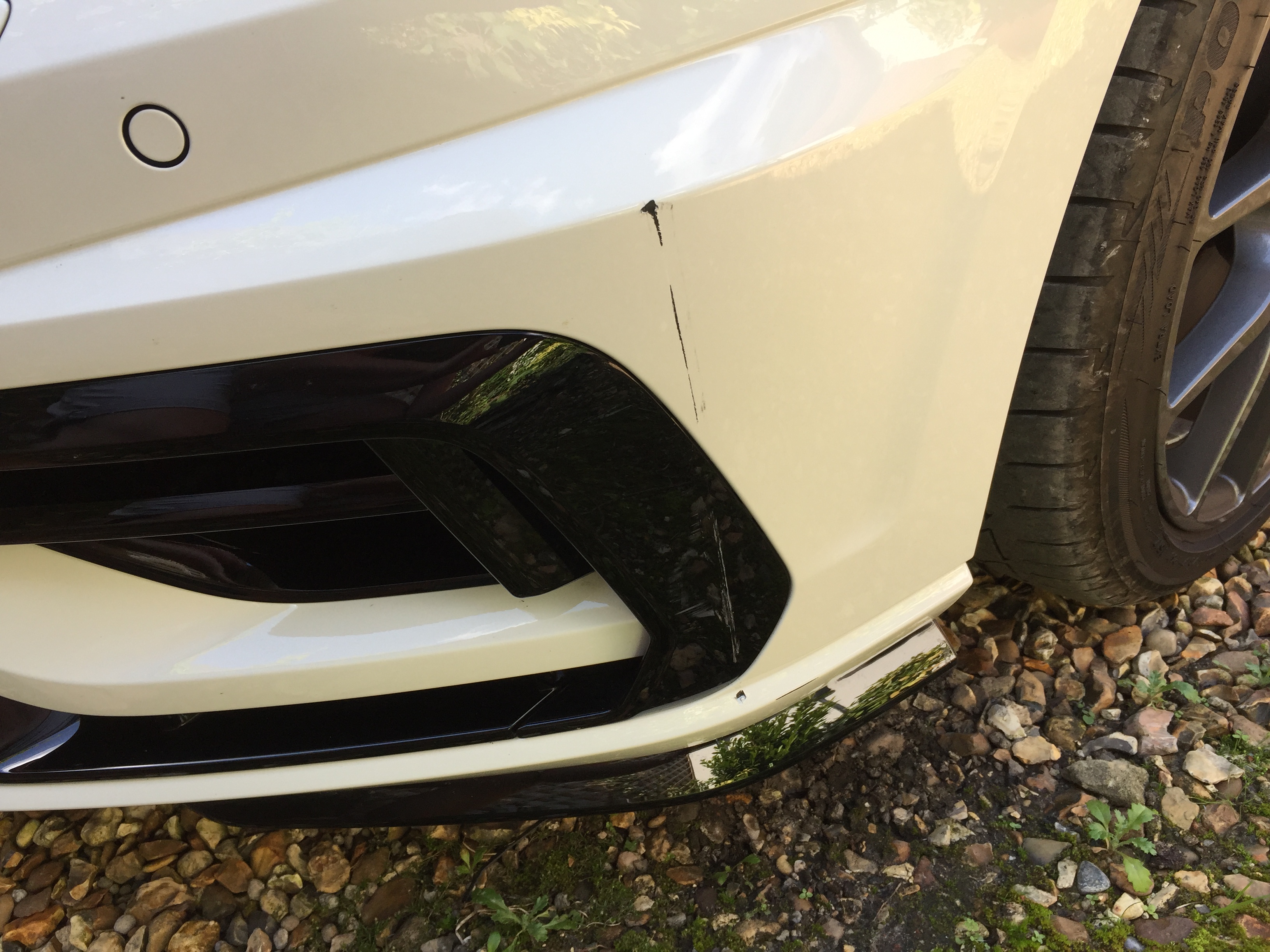 Vw golf online front bumper replacement