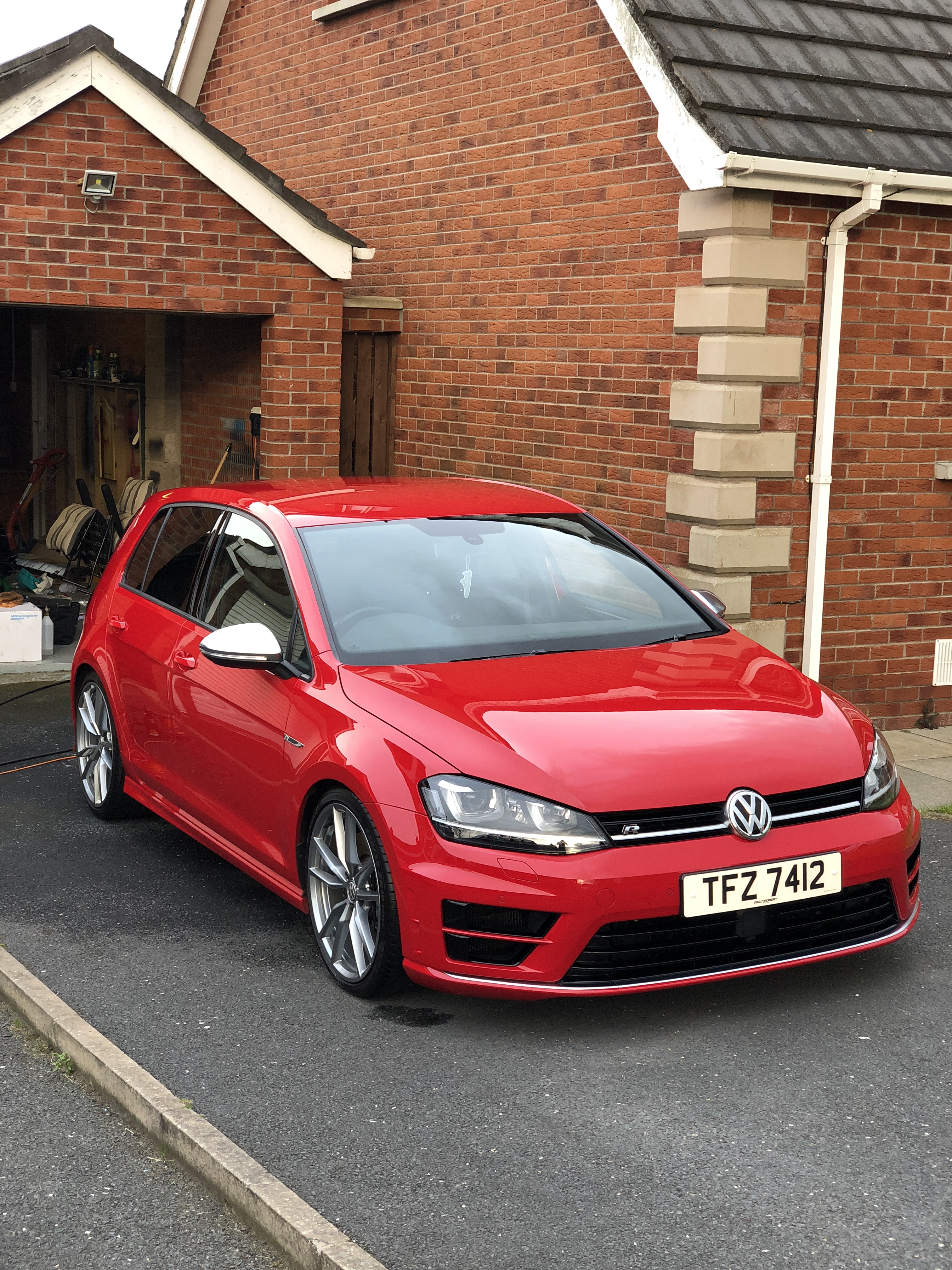 vw tornado red paint