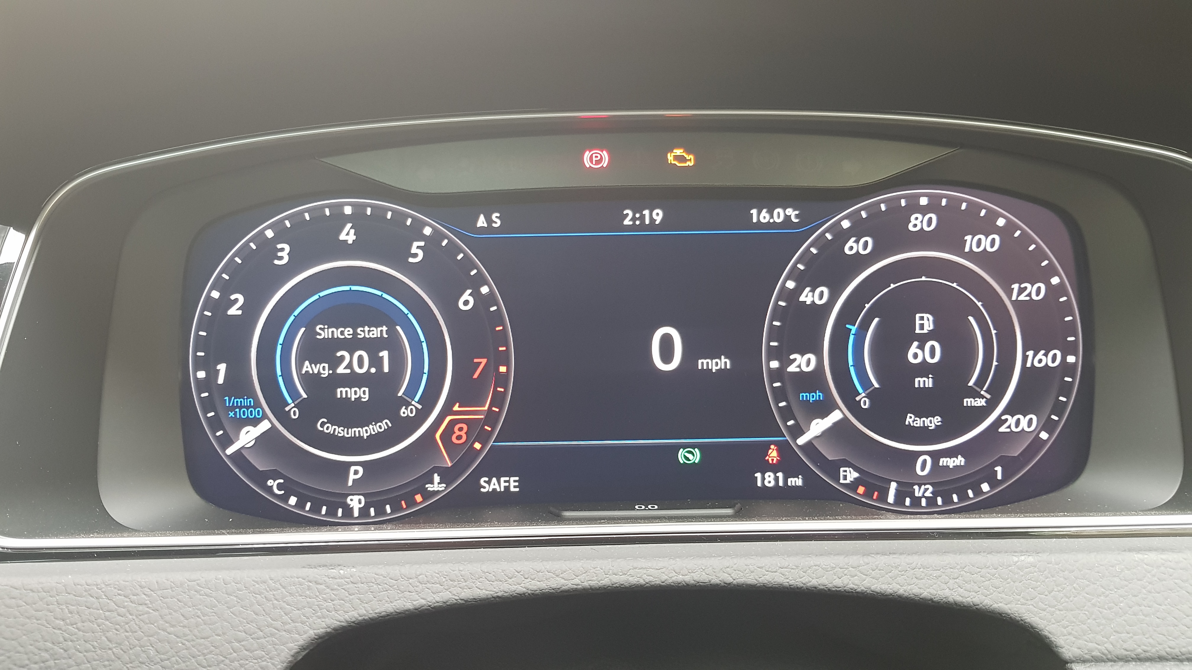 Volkswagen Golf VII GTI Performance Active Info Display used buy