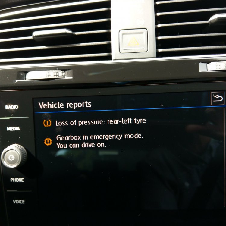 7 SPEED DSG gearbox in emergency mode VW Golf R MK7 Chat VWROC VW