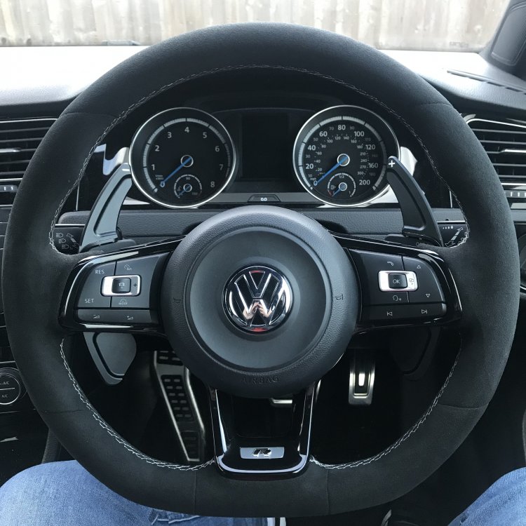 alcantara steering wheel Modifying your Golf R MK7 VWROC VW R