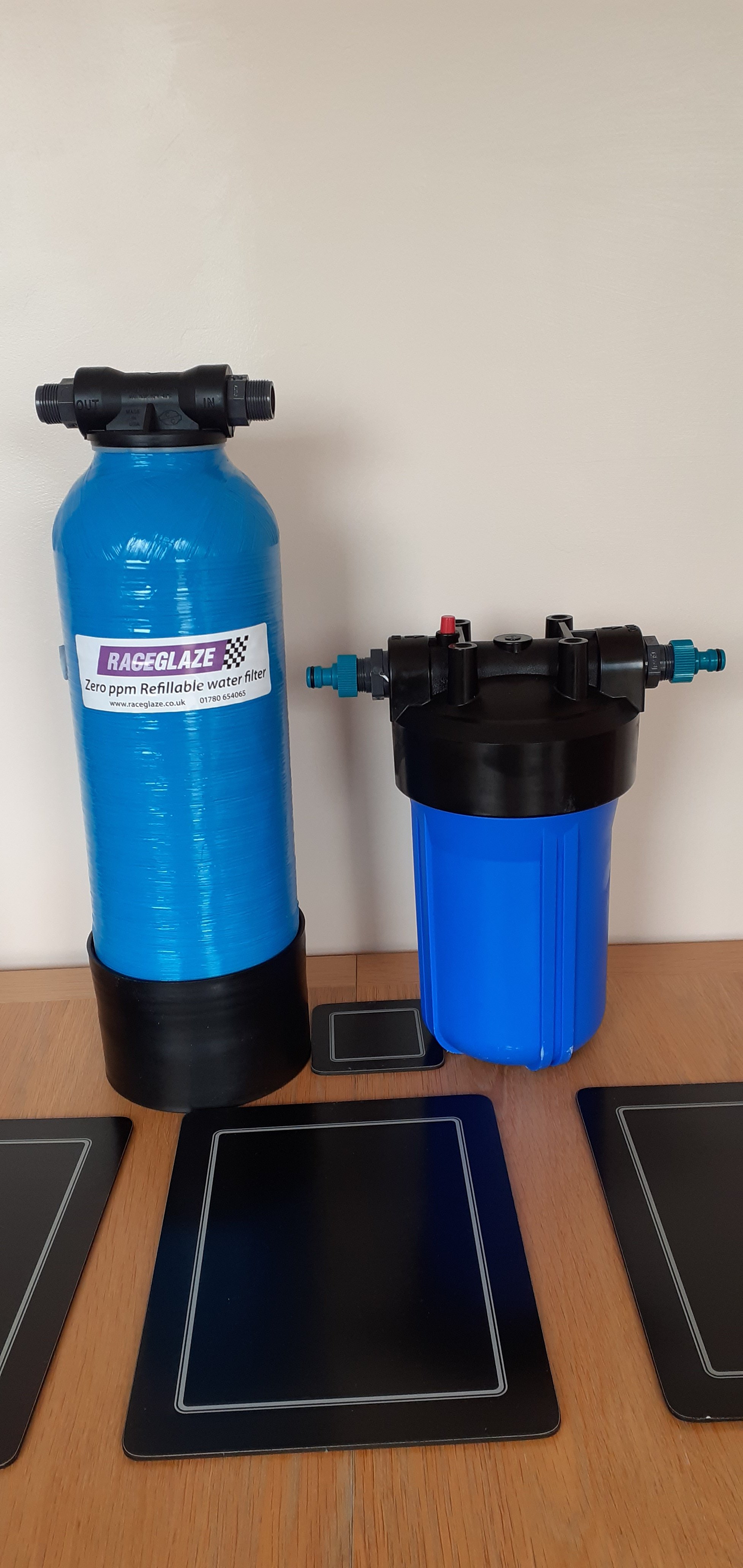Reverse Osmosis Water Filter For Car Washing AquaHouse DI Car Wash Replacement Filter Removes Hardness Minerals For Spot 588157