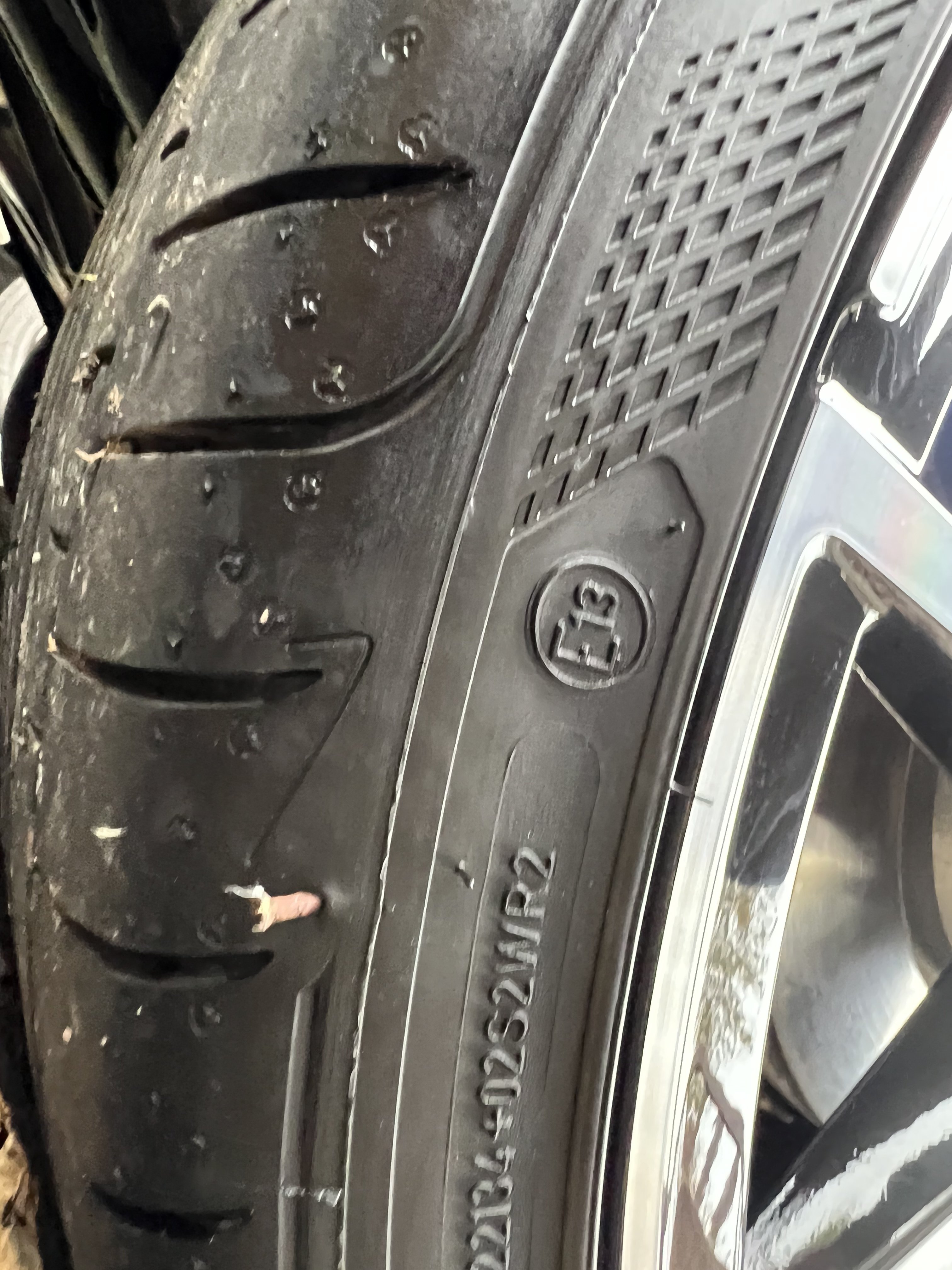 Nail in tyre- repairable? - VW Golf R MK8 Chat - VWROC - VW R Owners Club