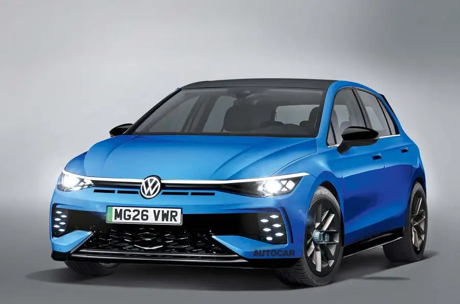 New Volkswagen Golf to live on in the electric era with hot Golf R flagship