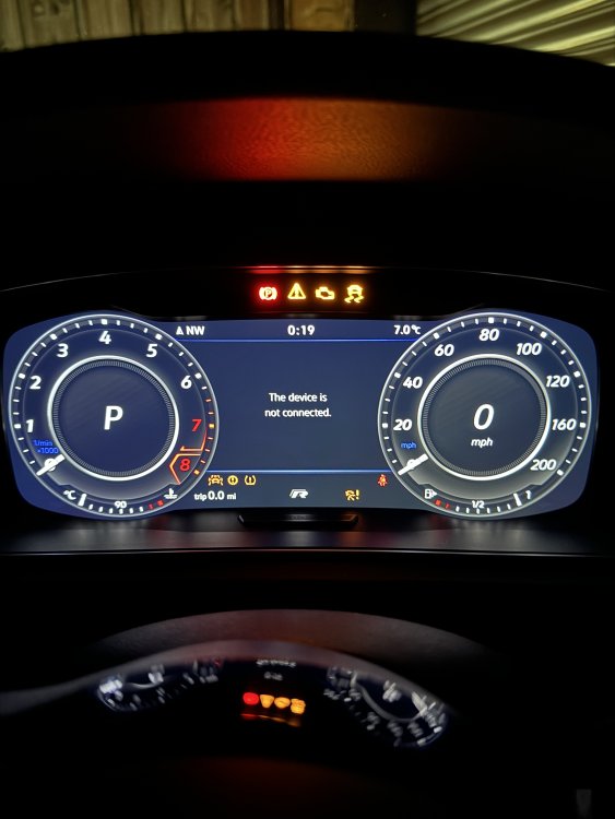 All warning lights flashing on dash- not starting - VW Golf R MK7 Chat ...